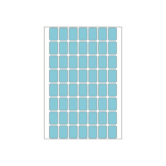 HERMA / Paper / self-adhesive / blue / 12 x 18 mm 1792 lab | 2343