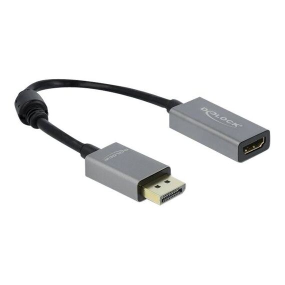 Delock Adapter DisplayPort male to HDMI female 20 cm 66436