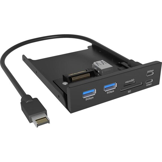 ICY BOX IBHUB1419i3 Hub front panel for 3.5 IBHUB1419I3