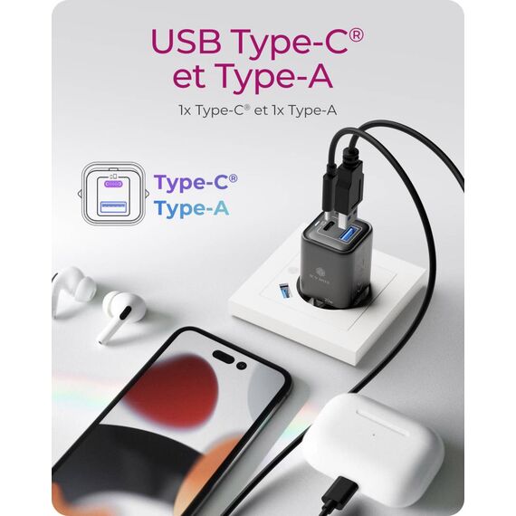 ICY BOX IBPS1020PD Power adapter 20 Watt 3 A PD