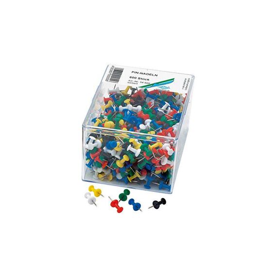 WEDO Map Pins, 600 pcs  54600
