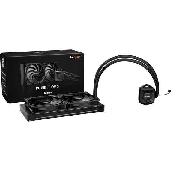 be quiet! PURE LOOP 3, All-in-one liquid cooler, 14 cm, Black BW028EU