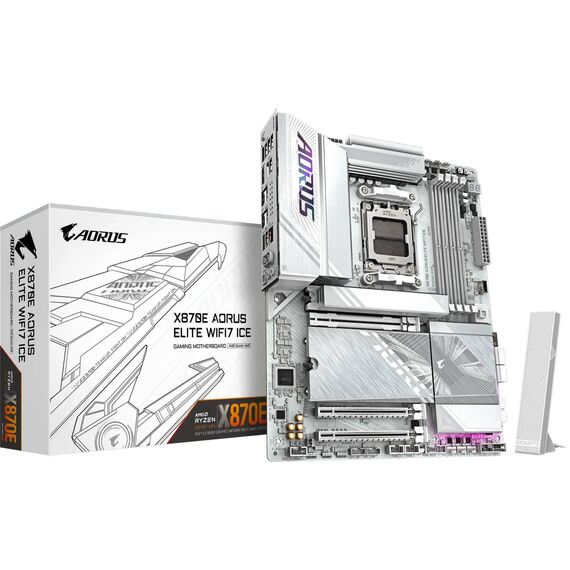 AORUS X870E ELITE WIFI7 ICE Motherboard X870E A ELITE WF7 ICE