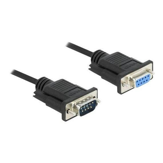 Delock Serial extension cable DB9 (M) to DB9 (F) 3 m 86584