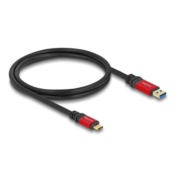 Delock USB cable USB Type A (M) to 24 pin USBC (M) 1 m 80617