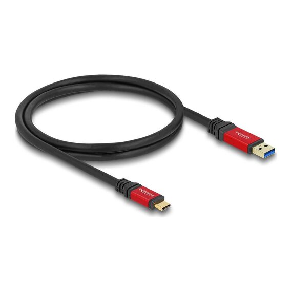 Delock USB cable USB Type A (M) to 24 pin USBC (M) 1 m 80617
