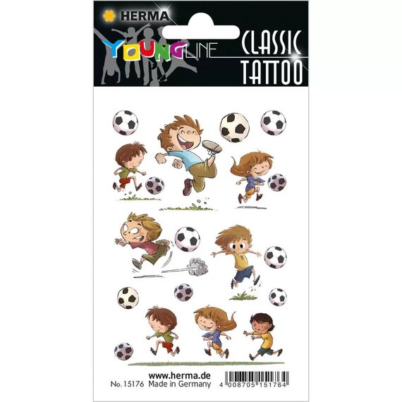 HERMA CLASSIC tattoo colour soccer players 15176