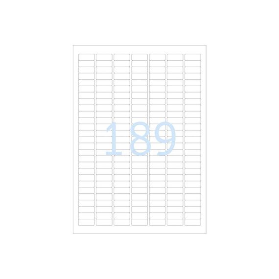 HERMA Power labels, with strong adhesion A4, 25,4 x 10 mm 10900