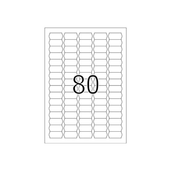 HERMA Price labels A4, 35,6 x 16,9 mm, white, removable 16.9 10002