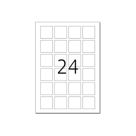 HERMA Removable labels A4, 40 x 40 mm, white 10108
