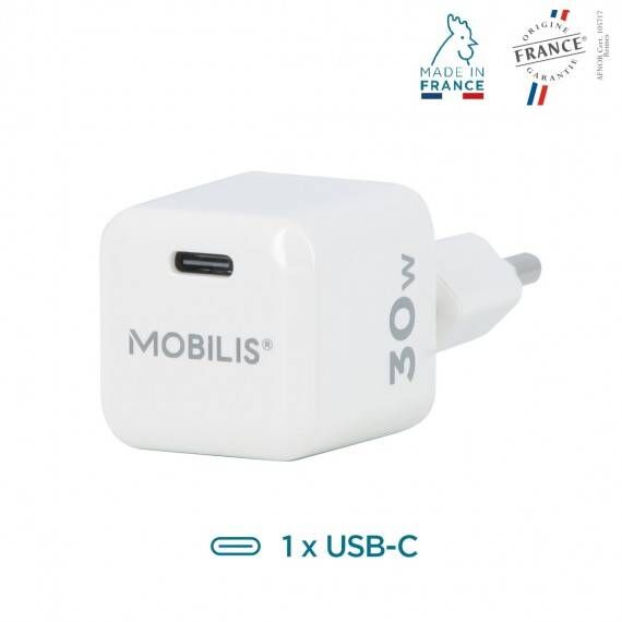 Mobilis Fast Wall Charger - 30W - USB-C