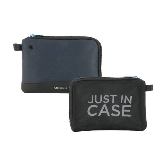 Mobilis Pouch for cables chargers accessories navy blue, 005038