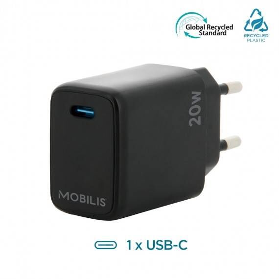 Mobilis Power adapter fast 20 Watt PDPPS (24 pin USBC) 001361