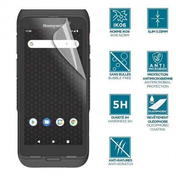 Mobilis Screen protector for barcode scanner unbreakable 036329