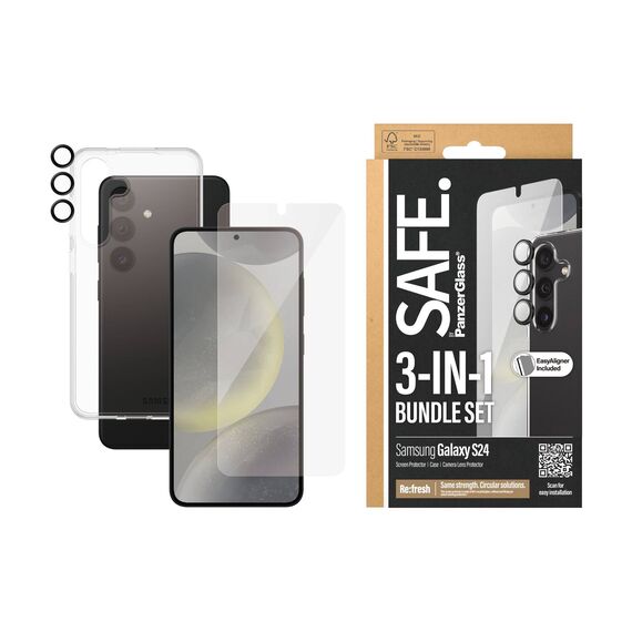 SAFE / by PanzerGlass / 3-in-1 Pack / back cover for | BSAFE95672