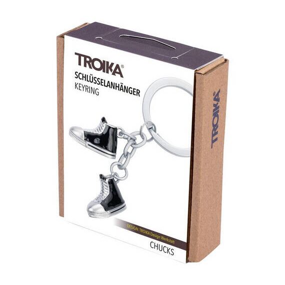 TROIKA CHUCKS / Key ring / Black / Metal / 100 mm /  | KR25-01/MA