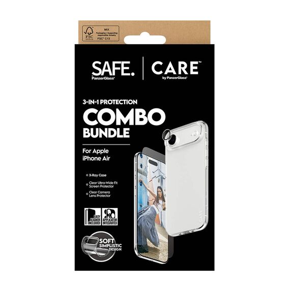 CARE by PanzerGlass / 3-in-1 Protection Combo Bundle /  | CR78718