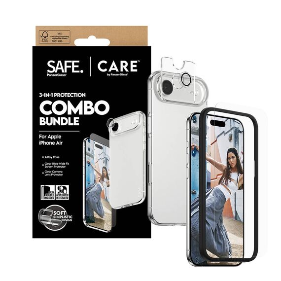 CARE by PanzerGlass / 3-in-1 Protection Combo Bundle /  | CR78718