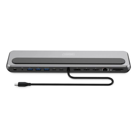 DIGITUS / Docking station / USB-C / 2 x HDMI, DP / 1Gb | DA-70919