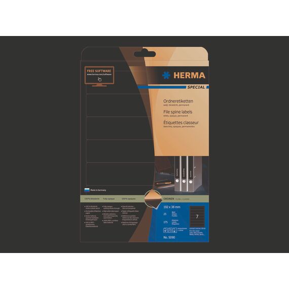 HERMA Special / Paper / matte / permanent self-adhesive /  | 5090