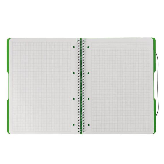 Herlitz 11293099 / Monochromatic / Green / A4 / 80 sheets / 80 g/