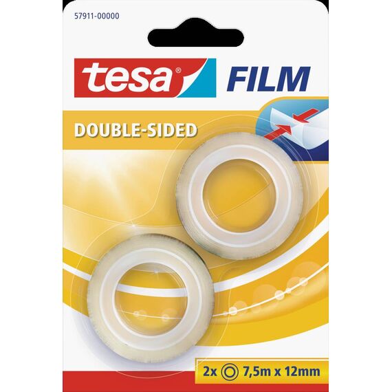 Tesafilm / Double-sided tape / 12 mm x 7.5 m / p | 57911-00000-02