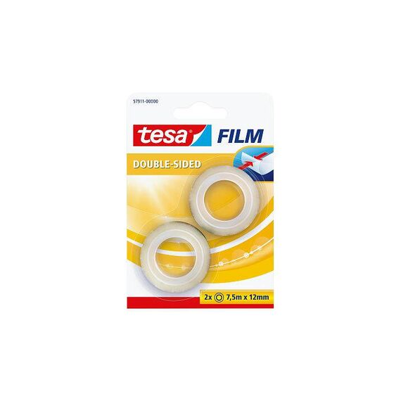 Tesafilm / Double-sided tape / 12 mm x 7.5 m / p | 57911-00000-02