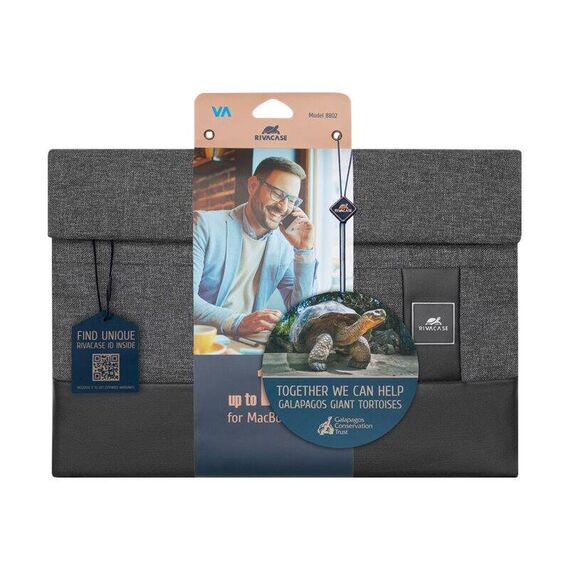 Riva Case Lantau 8802 / Notebook sleeve / 12.9" / 13 | 8802 BLACK