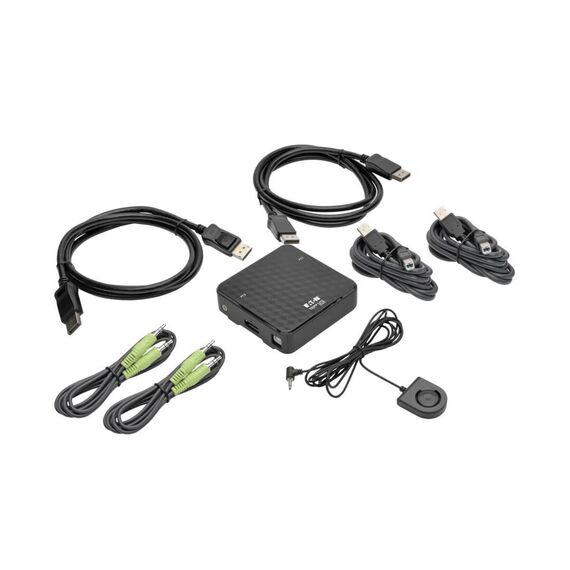 Eaton Tripp Lite series 2-Port DisplayPort 1.2 KV | B004-DP2UA2-K
