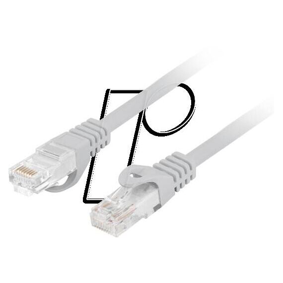 Lanberg Patchkabel CAT.6 UTP LSZH CU Fluke Zer | PCU6-10CU-0025-S