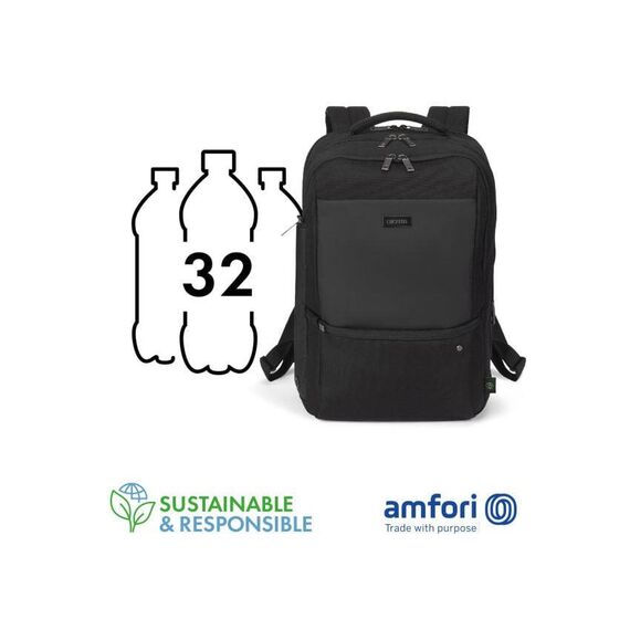 DICOTA FIVE Notebook carrying backpack 15" / 17.3"  | D32163-RPET