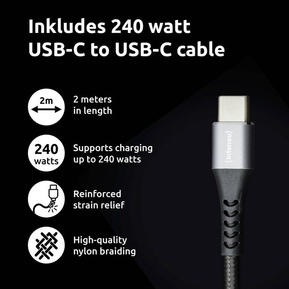 Intenso W100ACC+C520C, Power Adapter + Charging Cable S | 7810010
