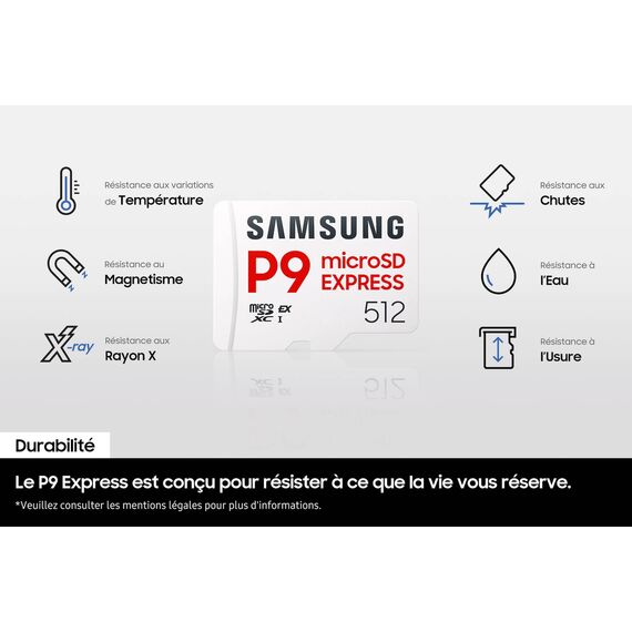 Samsung P9 Express, microSD Express Card, 256 GB,  | MB-MK256T/WW