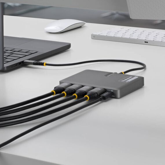 StarTech.com USB-C to Quad-Monitor Workstat | QUAD-USB-HDMI-ADAPT