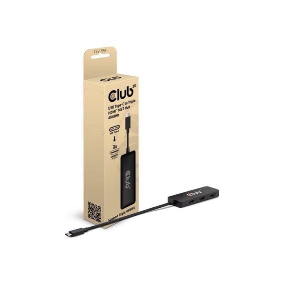 Club 3D CSV1554 Docking station USBC Thunderbolt 4 3 CSV1554