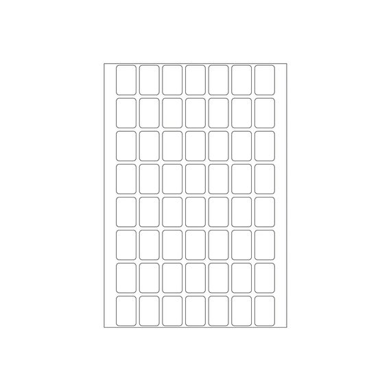 HERMA Multi-purpose labels, 12 x 18 mm, white,