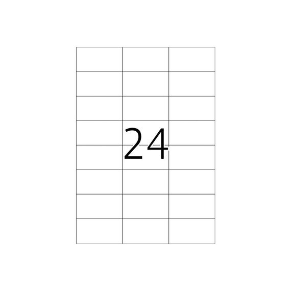 HERMA PREMIUM labels A4, 70 x 37 mm, white, white, 4390