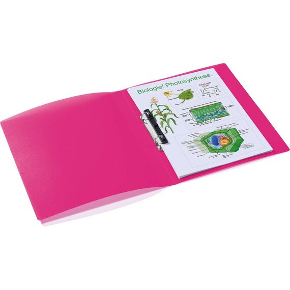 HERMA Ring binder spine width: 25 mm for A4 translucent 19164