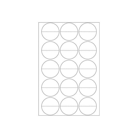 HERMA Selfadhesive transparent 32 mm round 240 label(s) 2279
