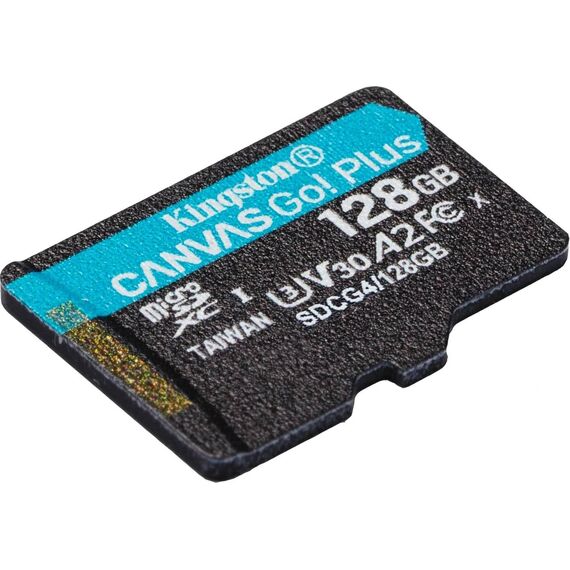 Kingston Canvas Go! Plus Flash memory card 128 GB SDCG4128GBSP