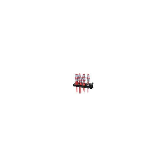 Wera 3160 i 7 Screwdriver set, stainless and rack