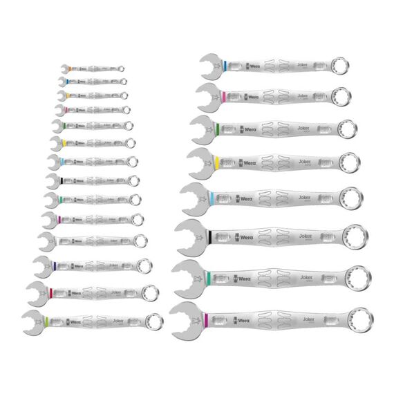 Wera 6003 Joker 22 Set 1 Combination wrench set