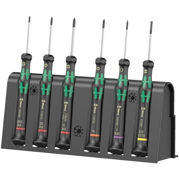 Wera Series Kraftform Micro 20506 Screwdriver set 6 05030181001