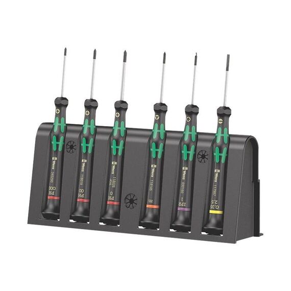 Wera Series Kraftform Micro 20506 Screwdriver set 6 05030181001