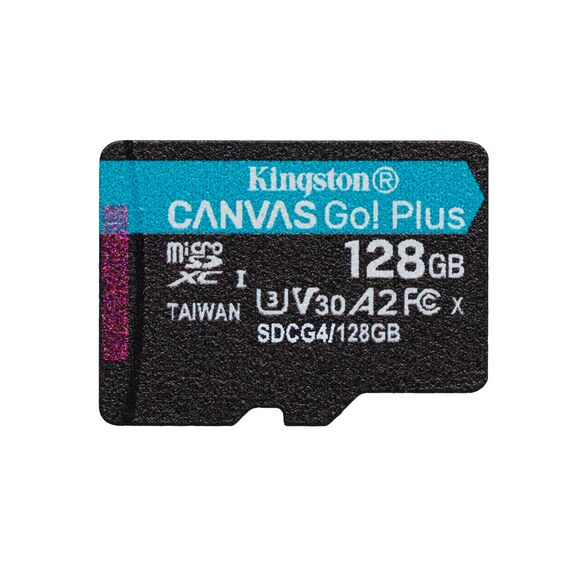 Kingston Canvas Go! Plus Flash memory card 128 GB | SDCG4/128GBSP