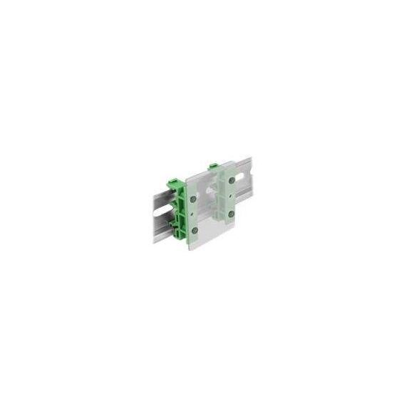 Delock DIN rail clip green (pack of 65961