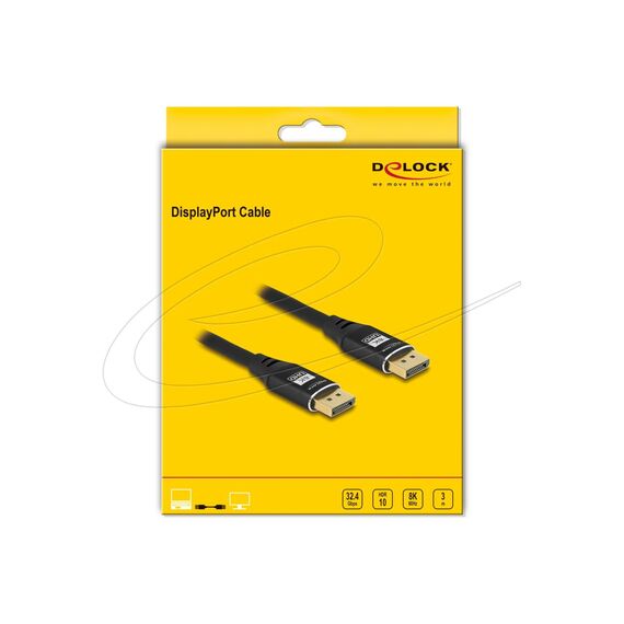 Delock DisplayPort cable DisplayPort (M) to DisplayPort 80622