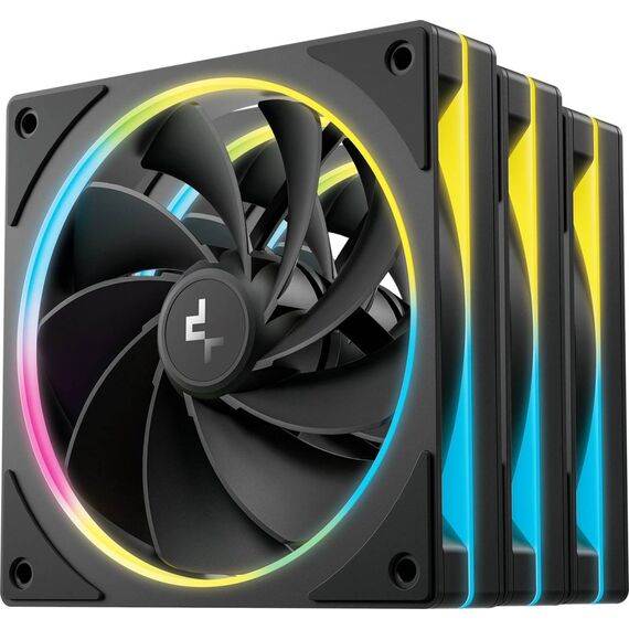 DeepCool FL12R SE 3IN1, black, 120mm, 3er-Pack