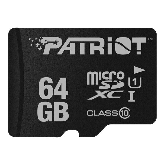 Patriot LX Series Flash memory card 64 GB UHSI U1 PSF64GMDC10