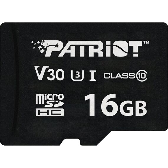 Patriot VX Series R90 microSDHC 16GB, UHS-I U3, Class 10